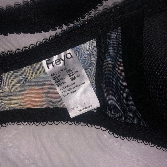 Freya 1963 30G Floral Balconette bra C8 - Picture 6 of 6